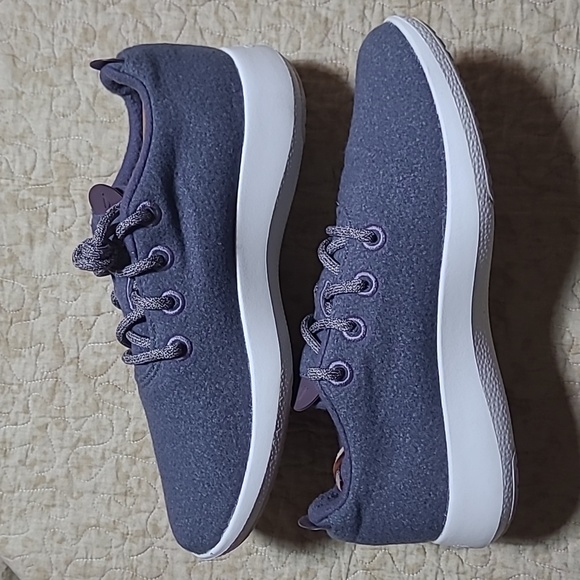 Allbirds Wool Runner Mizzles Hazy Indigo Color Running Shoes Size 10 Men's - Picture 3 of 7
